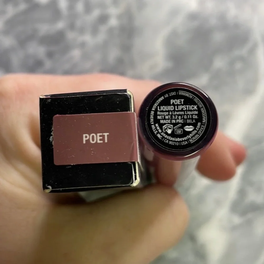 New Anastasia Beverly Hills ABH Liquid Lipstick Poet